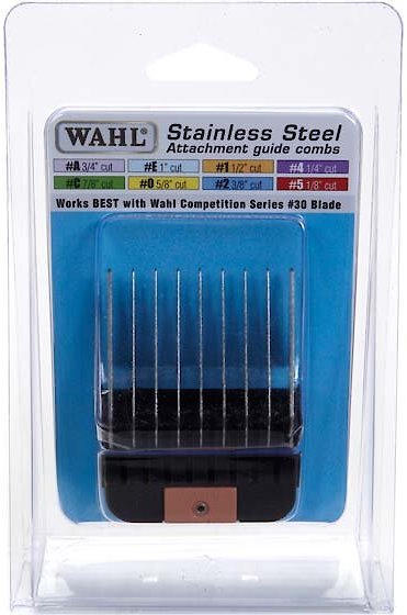 Wahl Stainless Steel Attachment Comb for Detachable Blades, size 1/2-in slide 1 of 3