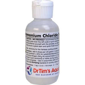 DR. TIM'S AQUATICS Ammonium Chloride Solution for Cycling 2-oz bottle Chewy.com