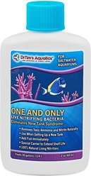 Dr. Tim's Aquatics One & Only Live Nitrifying Bacteria for Saltwater Aquariums, 2-oz bottle