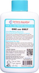 Dr. Tim's Aquatics One & Only Live Nitrifying Bacteria for Saltwater Aquariums, 4-oz bottle slide 2 of 2