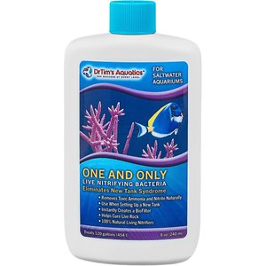 Dr. Tim's Aquatics One & Only Live Nitrifying Bacteria for Saltwater Aquariums, 8-oz bottle