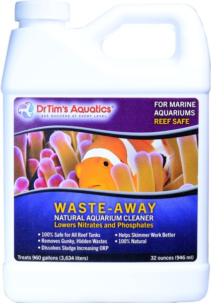 Dr. Tim's Aquatics Waste-Away Natural Aquarium Cleaner for Reef Aquariums, 32-oz bottle slide 1 of 2