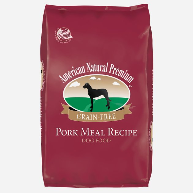 AMERICAN NATURAL PREMIUM GrainFree Pork Meal Recipe Dry Dog Food, 12