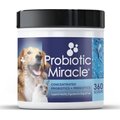 Nusentia Probiotic Miracle Premium Blend Dog & Cat Supplement, 131g jar