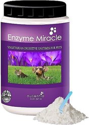 Nusentia Enzyme Miracle Digestive & Metabolic Dog & Cat Supplement, 273g jar slide 1 of 3