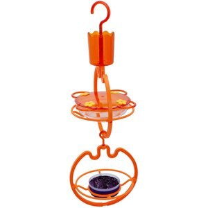 North States Vertical Oriole Feeder, Orange, 8-oz