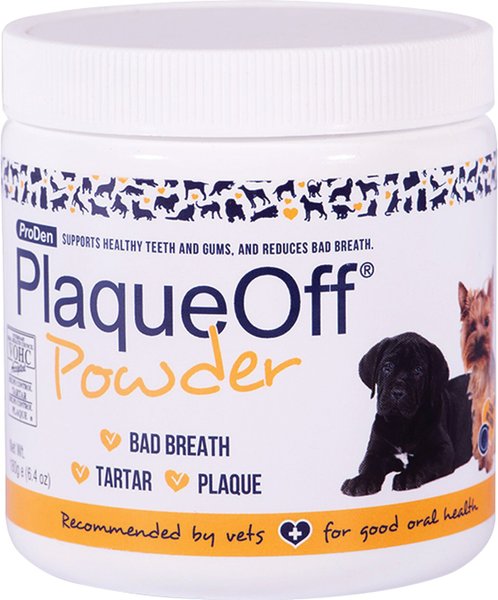ProDen PlaqueOff Powder Dog & Cat Supplement, 180g jar slide 1 of 3