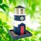 Show in main carousel: North States Large Nautical Navy Lighthouse Birdfeeder, Navy Blue, 8-lb slide 2 of 8