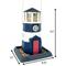 Show in main carousel: North States Large Nautical Navy Lighthouse Birdfeeder, Navy Blue, 8-lb slide 7 of 8