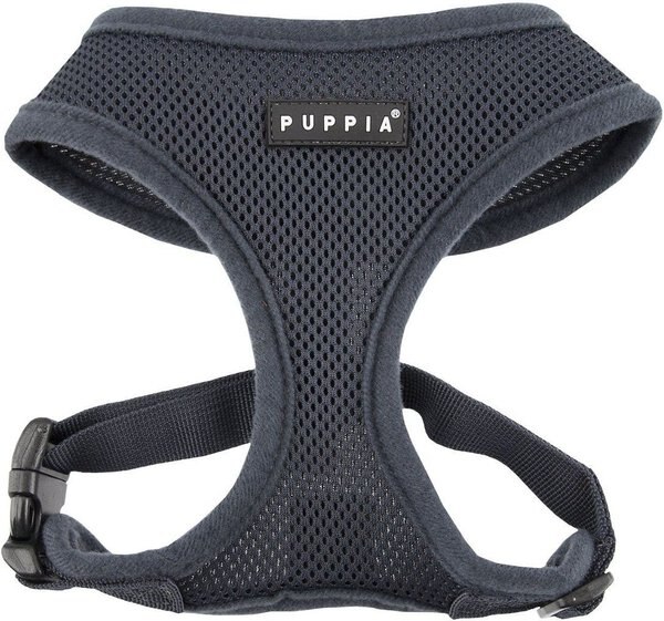 Puppia Soft Dog Harness, Grey, X-Small slide 1 of 8