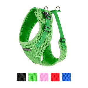 Puppia RiteFit Polyester Back Clip Dog Harness, Green, X-Large: 22.1 to 29.6-in chest