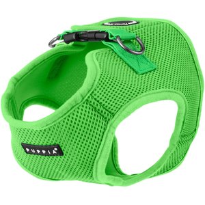 Puppia Vest Polyester Step In Back Clip Dog Harness, Green, X-Large: 20.4-in chest