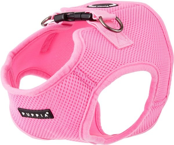 Puppia Vest Polyester Step In Back Clip Dog Harness, Pink, X-Large: 20.4-in chest slide 1 of 10