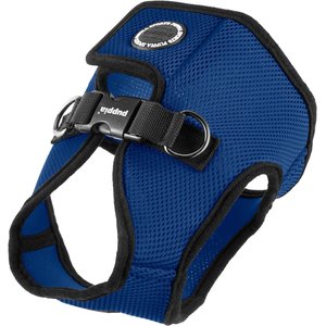 Puppia Vest Polyester Step In Back Clip Dog Harness, Royal Blue, X-Large: 20.4-in chest