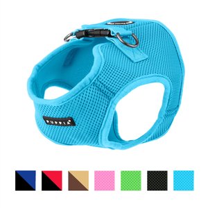 Puppia Vest Polyester Step In Back Clip Dog Harness, Sky Blue, X-Large: 20.4-in chest