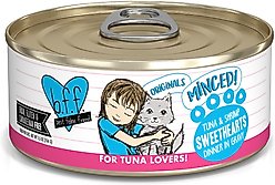 BFF Tuna & Shrimp Sweethearts Dinner in Gravy Canned Cat Food, 5.5-oz, case of 24