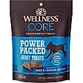 Wellness CORE Power Packed Venison Grain-Free Jerky Dog Treats, 4-oz bag