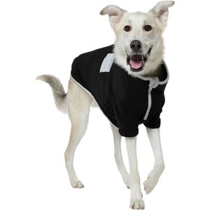 Frisco Lightweight Polar Fleece Dog & Cat 1/4 Zip, Black, XX-Large