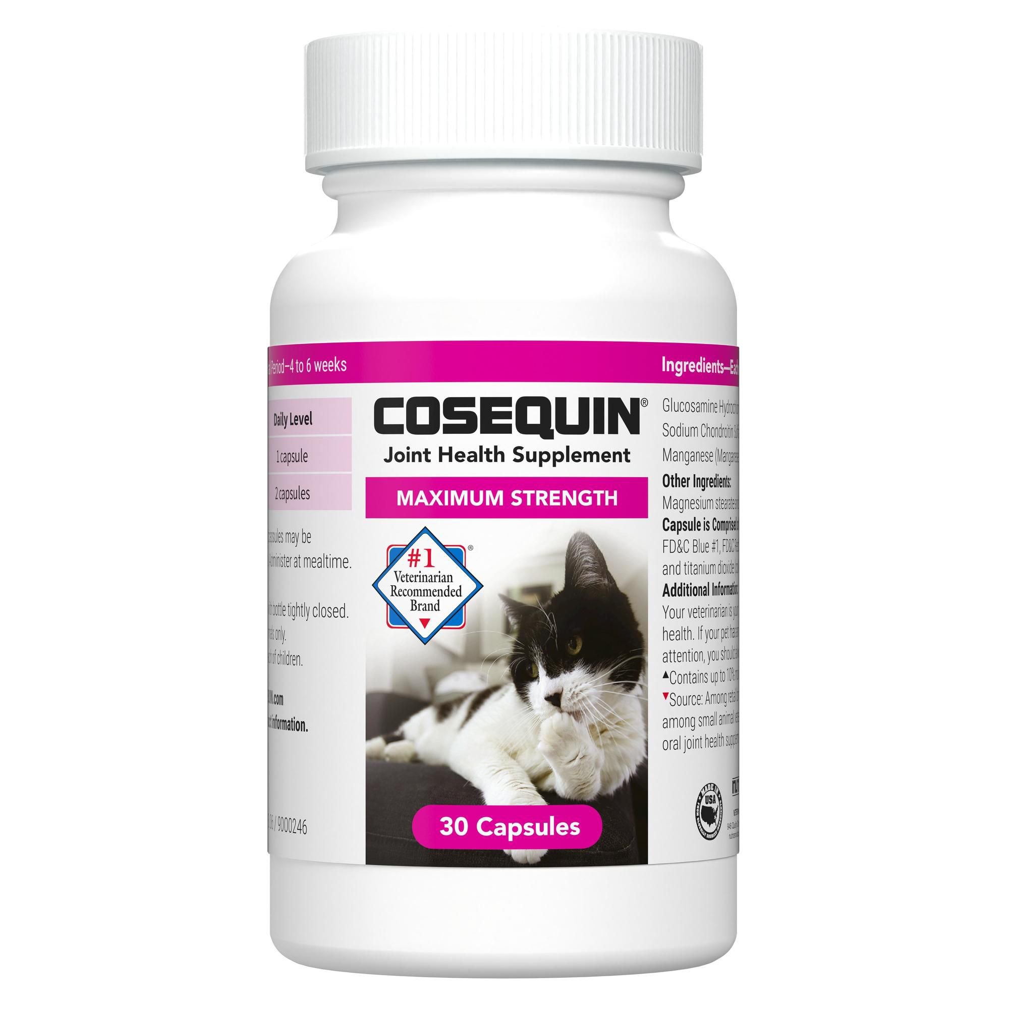 NUTRAMAX Cosequin Hip & Joint with Glucosamine & Chondroitin Capsules ...