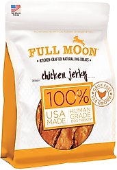Full Moon Chicken Jerky Human-Grade Dog Treats, 6-oz bag slide 1 of 6