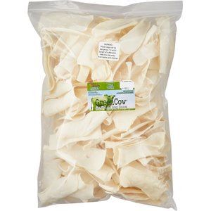 Green Cow Rawhide Natural Chips Dog Bones, 5-lb bag