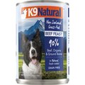 K9 Natural Grass-Fed Beef Feast Grain-Free Canned Dog Food