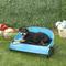 Show in main carousel: Gen7Pets Cool-Air Cot Elevated Dog Bed, Trailblazer Blue, Medium slide 1 of 12