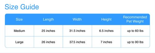 Show full view: Gen7Pets Cool-Air Cot Elevated Dog Bed, Trailblazer Blue, Medium slide 2 of 12