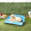 Gen7Pets Cool-Air Cot Elevated Dog Bed, Trailblazer Blue, Large