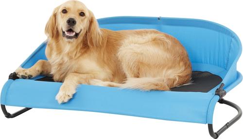 Show full view: Gen7Pets Cool-Air Cot Elevated Dog Bed, Trailblazer Blue, Large slide 6 of 12