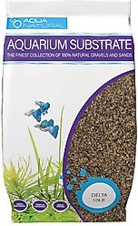 Aqua Natural Delta Sand Aquarium Gravel, 10-lb bag