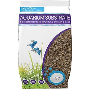 Aqua Natural Delta Sand Aquarium Gravel, 10-lb bag