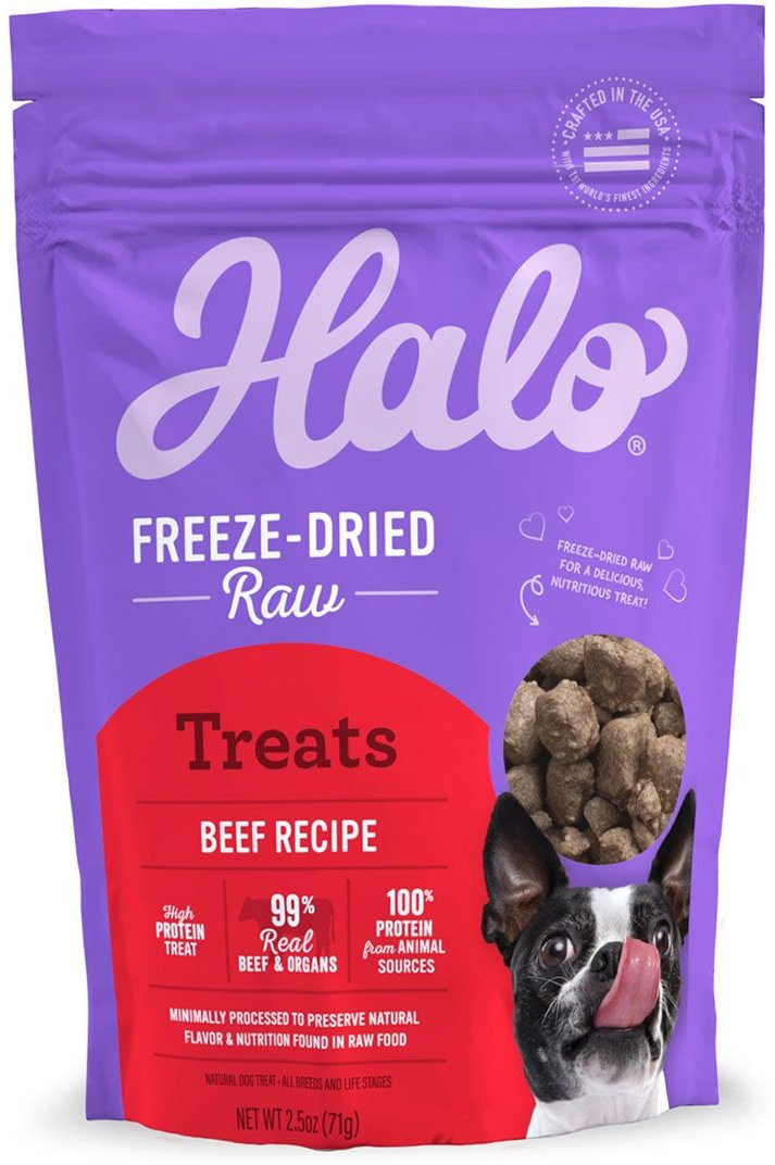 raw dog food training treats