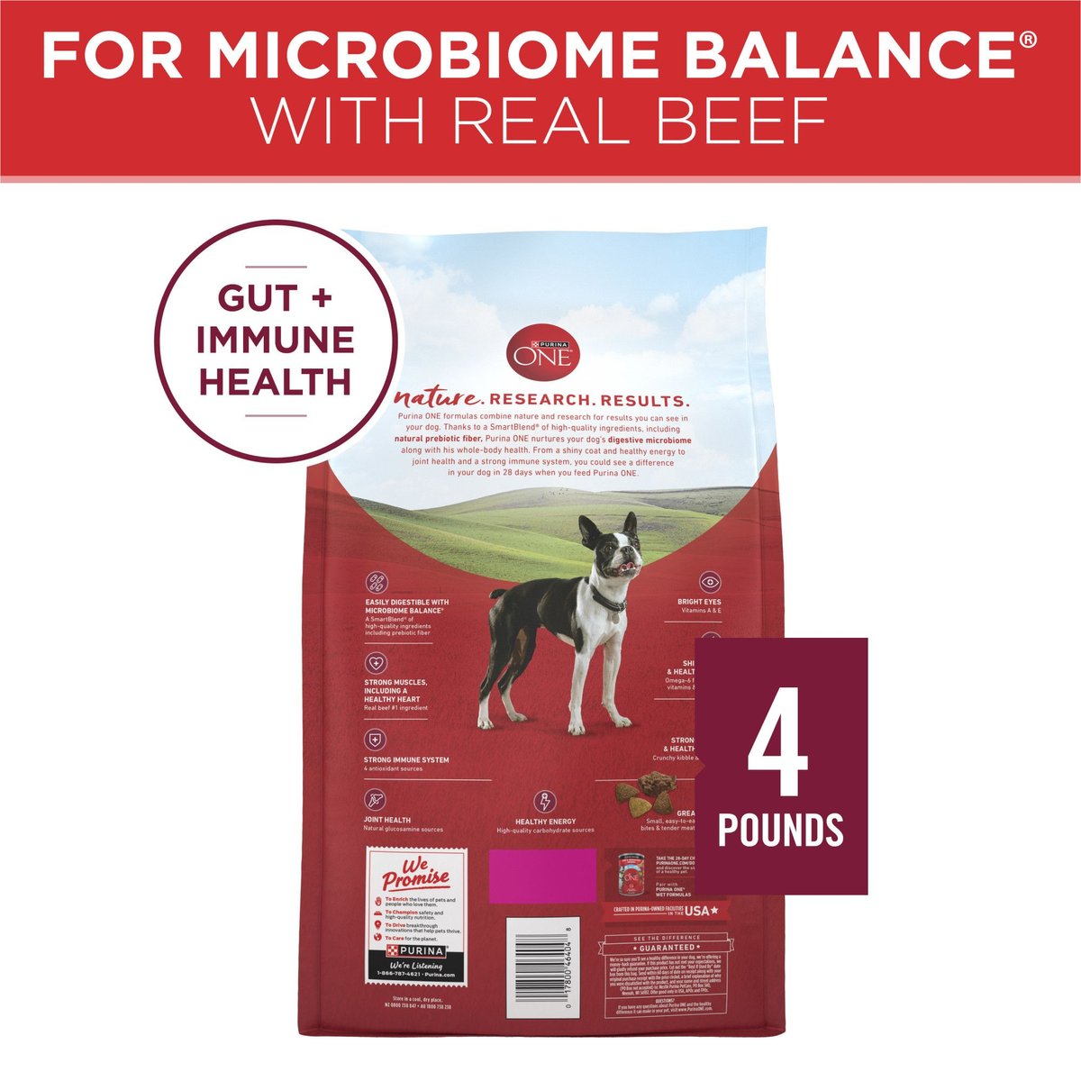 Purina one beef and rice small bites best sale