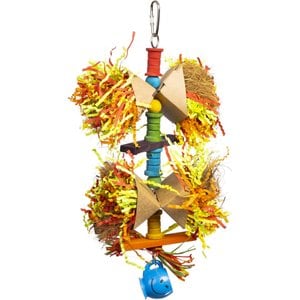 Prevue Pet Products Playfuls Party Popper Bird Toy