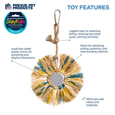 Show full view: Prevue Pet Products Playfuls Sunburts Bird Toy slide 3 of 7