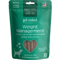Get Naked Weight Management Large Grain-Free Chicken Flavor Dental Dog Treats, 6.2-oz bag, Count Varies