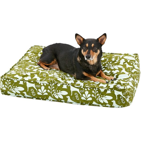 LARGE BIG DOG BED PET MAT PAD QUILT FILLED WITH ZIP ZIPPED COVER 