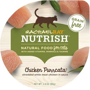Rachael Ray Nutrish Chicken Purrcata Natural Grain-Free Wet Cat Food, 2.8-oz, case of 12