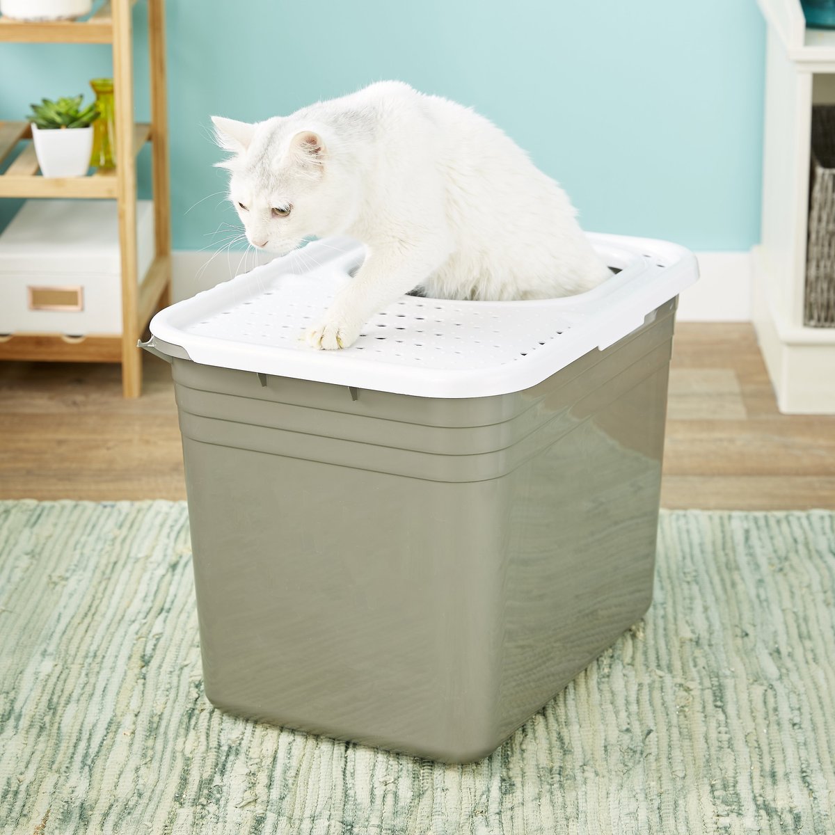 Petmate top entry store litter pan liners