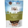 Exclusively Dog Sausage Bits Dog Treats, 7-oz bag