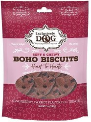 Exclusively Dog Harvest Blends, Cranberry N' Carrot Flavored Dog Treats, 7-oz bag