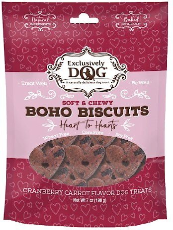 Exclusively Dog Harvest Blends, Cranberry N' Carrot Flavored Dog Treats, 7-oz bag slide 1 of 9