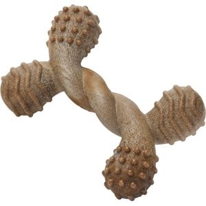 Frisco Beef Flavored Twist Bone Nylon Chew Dog Toy, Small