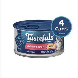 BLUE BUFFALO Tastefuls Tuna Entr e in Gravy Flaked Wet Cat Food 3