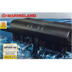 Marineland Bio-Wheel Emperor 400 Aquarium Power Filter, 80-gal