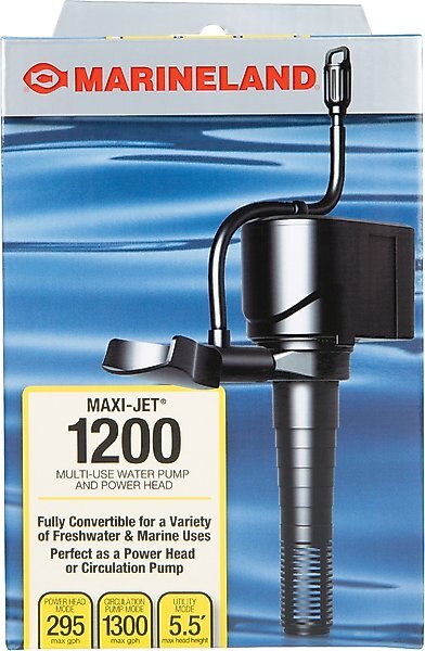 Marineland Maxi-Jet Water & Circulation Pump, Size 1200 slide 1 of 5