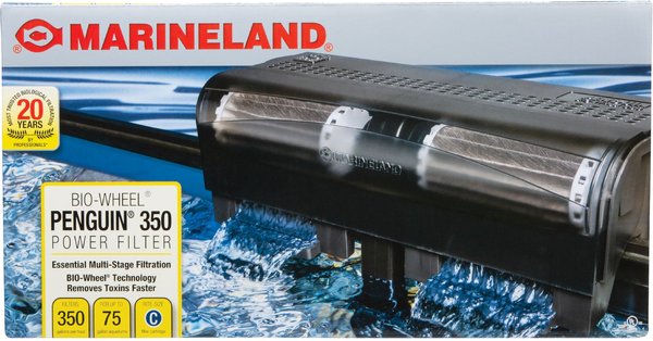 Marineland Bio-Wheel Penguin Aquarium Power Filter, 75-gal slide 1 of 11