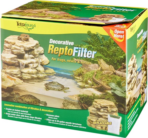 Tetrafauna Decorative ReptoFilter for Frogs, Newts & Turtles, 55-gal slide 1 of 12