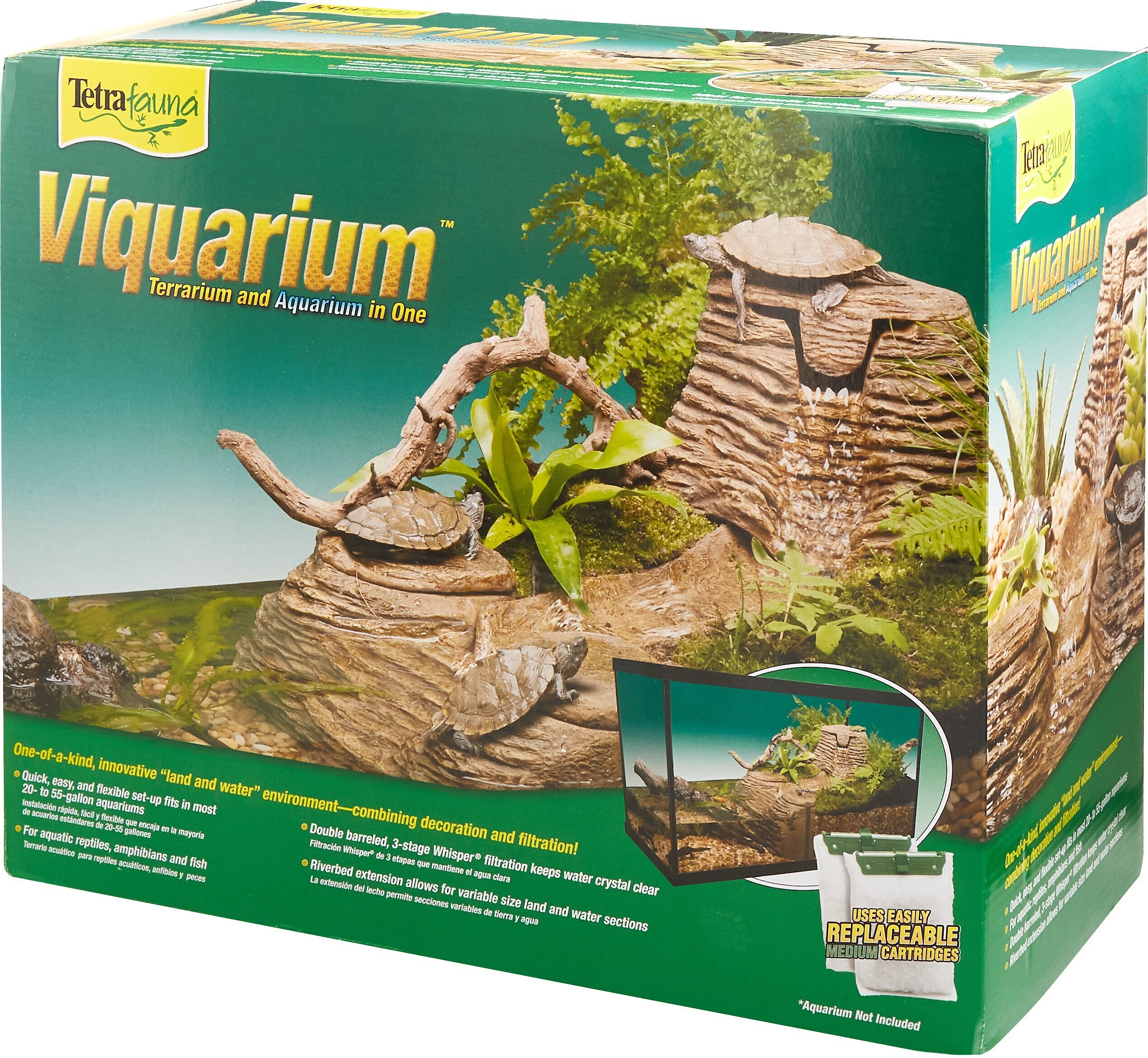 TETRAFAUNA Viquarium Terrarium & Aquarium Filter Customer Questions